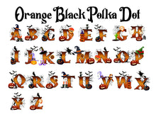 Load image into Gallery viewer, Custom Halloween Trick or Treat Bag - Personalized Name & Initial, 4 Design Options, Kids Halloween bag