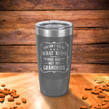 Load image into Gallery viewer, Grandfather Tumbler, Engraved 20oz stainless tumbler, Gift for him, Best Grandfather gifts, Funny gifts for Father's day gifts