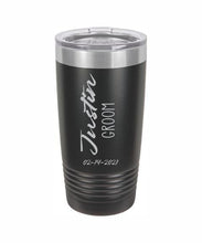 Load image into Gallery viewer, Groomsmen Gifts Personalized Tumbler, Gift for him, Groomsmen Proposal, Bachelor Party Gifts, Groomsmen Gift Ideas, Groomsmen Gift Set