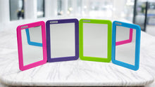 Load image into Gallery viewer, Personalized Magnetic Mirror Back to School Essentials - Printed Name/Quote - Available in 4 Colors - Perfect for Lockers or travel