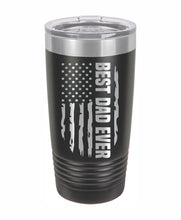 Load image into Gallery viewer, Personalized Dad Tumbler for Father's Day Gift for DAD - DAD Tumbler with Kid Names - Step Dad Tumbler Gift for Birthday New Dad Gift