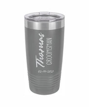Load image into Gallery viewer, Groomsmen Gifts Personalized Tumbler, Gift for him, Groomsmen Proposal, Bachelor Party Gifts, Groomsmen Gift Ideas, Groomsmen Gift Set