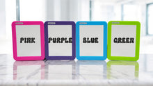 Load image into Gallery viewer, Personalized Magnetic Mirror Back to School Essentials - Printed Name/Quote - Available in 4 Colors - Perfect for Lockers or travel