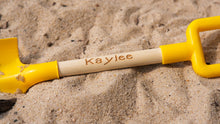 Load image into Gallery viewer, Personalized Beach shovel for kids, Engraved Beach shovels, sand shovels, party favors beach wedding, Sandbox shovels