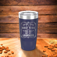 Load image into Gallery viewer, Grandfather Tumbler, Engraved 20oz stainless tumbler, Gift for him, Best Grandfather gifts, Funny gifts for Father's day gifts