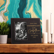 Load image into Gallery viewer, Custom Godfather Picture Frame – First Father's Day Gift 2025