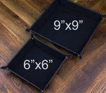 Load image into Gallery viewer, Personalized Father’s Day Valet Tray – Empty Your Pockets Daddy Tray – Custom Leather Catchall from Kids – Gift for Dad from Son or Daughter