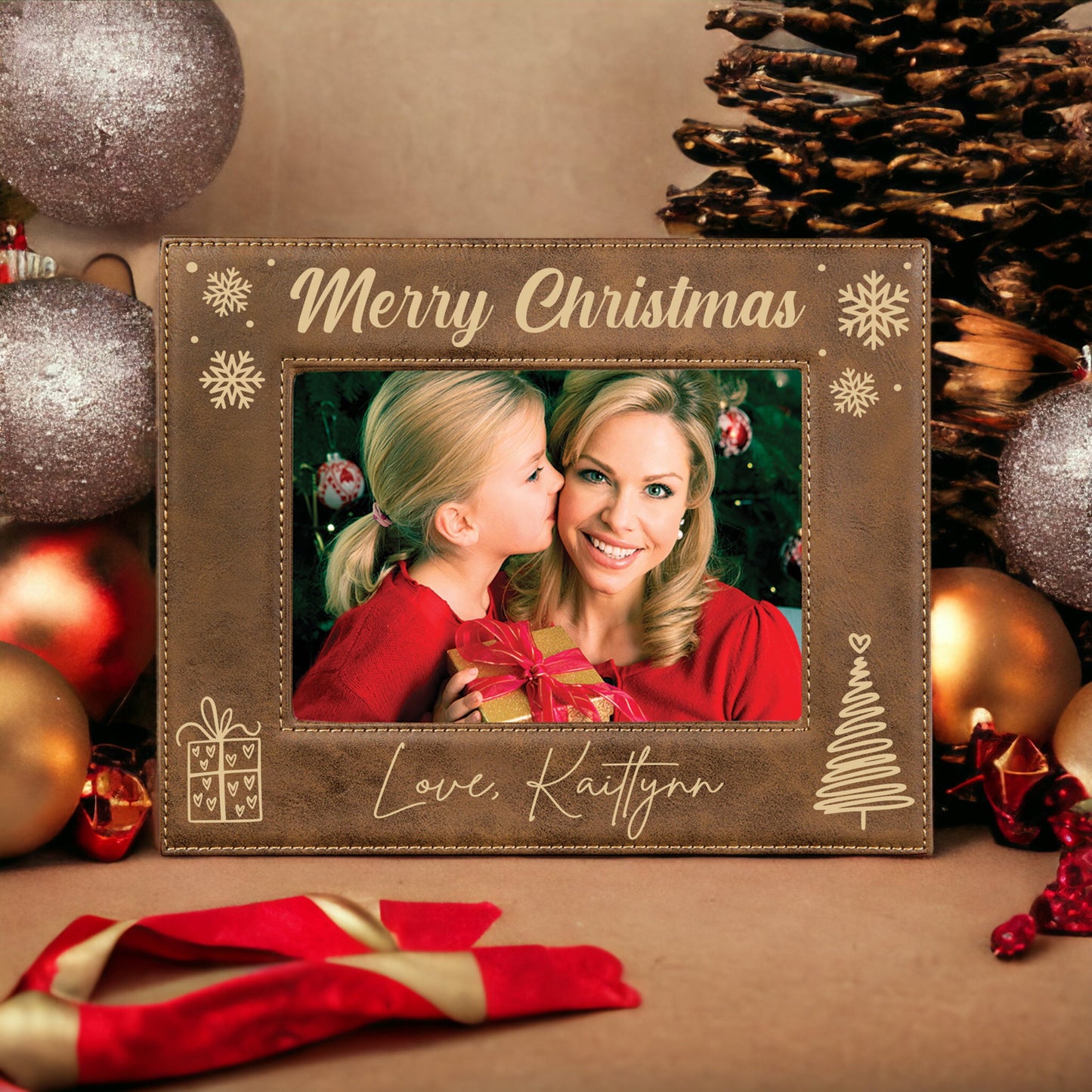 Personalized Christmas Picture Frame