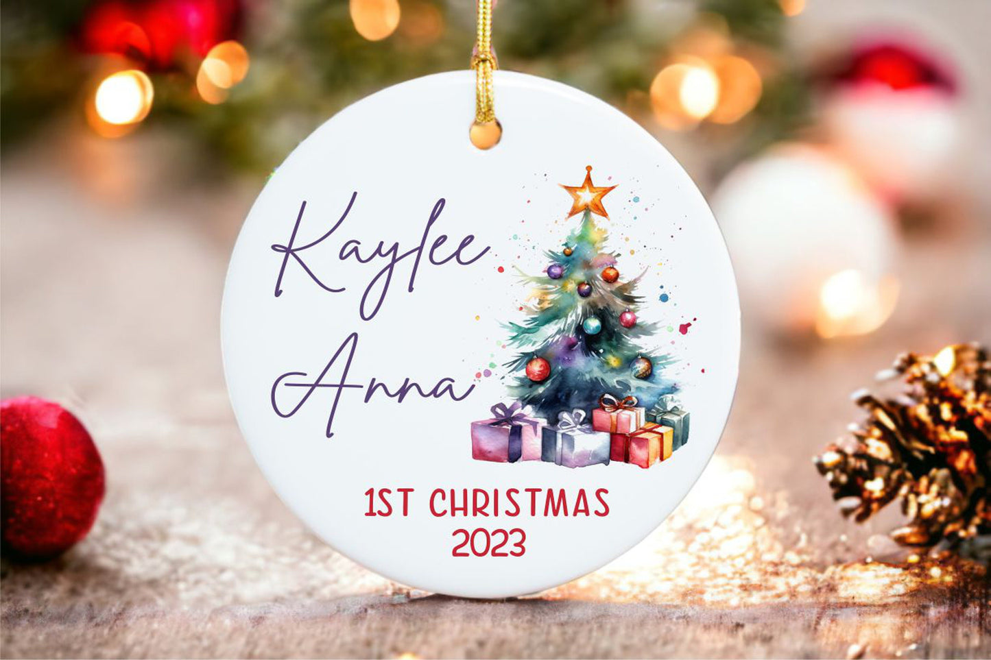 Baby First Christmas Ornament