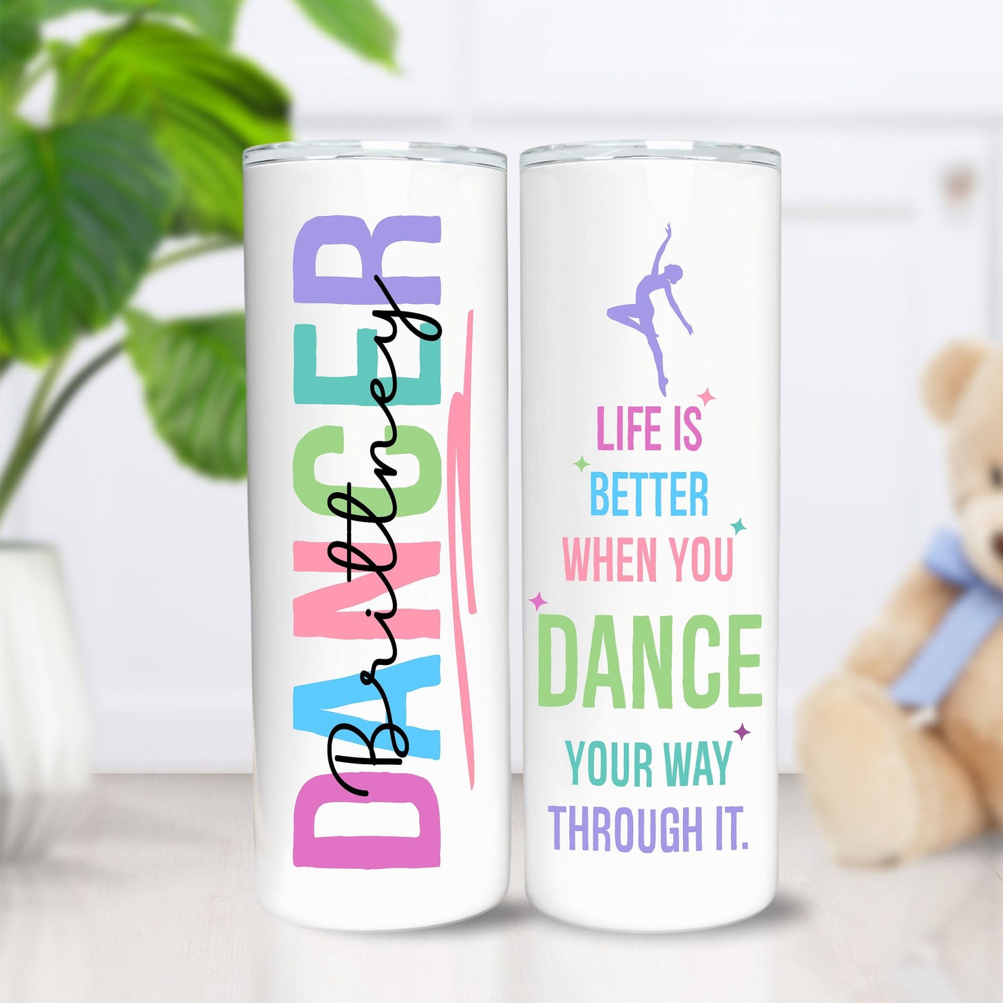 Personalized Dance Tumbler