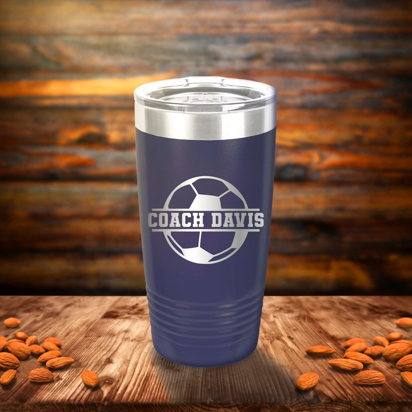 Personalized Soccer Coach Tumbler