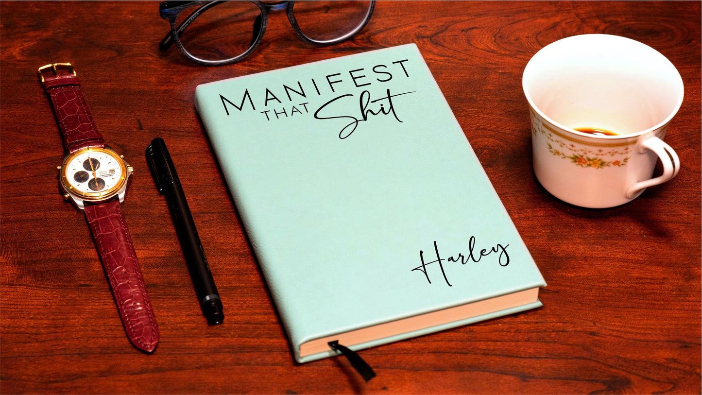 Personalized Manifestation journal