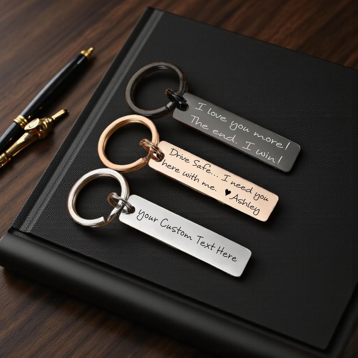 Drive Safe Keychain Gift