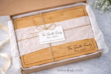 Load image into Gallery viewer, Personalized Charcuterie & Cutting Board – Custom Last Name Wedding Gift