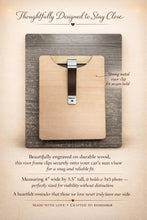 Load image into Gallery viewer, Memorial Car Visor Picture Frame – Personalized Guardian Angel Engraved Photo Frame – Remembrance Gift for Loved One Loss