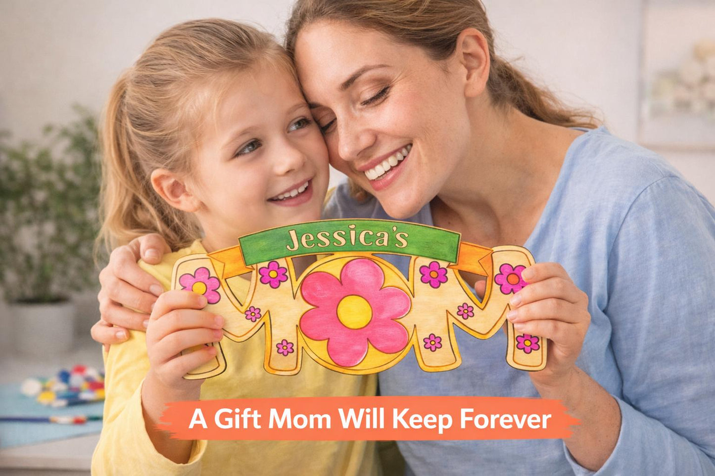 Personalized Mom Craft Kit for Kids - a thoughtful custom gift