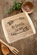 Load image into Gallery viewer, Personalized Cutting Board-Arrow Cutting Board-Housewarming Gift-Personalized