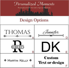 Load image into Gallery viewer, Personalized Checkbook Cover, Leather Check Wallet, Engraved Checkbook Holder, Gift for woman, Custom Checkbook Case, Gift for her