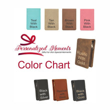 Load image into Gallery viewer, Personalized Manicure set, Faux Leather Manicure Set, Birthday Gift for Him, Unique Gifts for Men, Groomsmen Gift Ideas for Men, Travel case