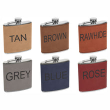 Load image into Gallery viewer, Leather Flasks