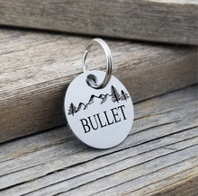 Load image into Gallery viewer, Personalized Pet Tag, Dog Tag, Cat Tag, Pet Id Tag, Custom Pet Tag, Cat collar tag, Dog name tag, Cat id tag,  Dog collar, Engraved tag,