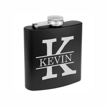 Load image into Gallery viewer, Personalized Flask, Stainless steel Flask for Men