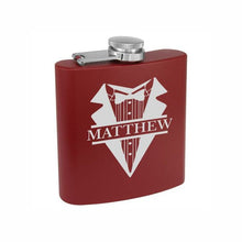 Load image into Gallery viewer, Personalized Flask, Stainless steel Flask for Men