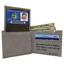 Load image into Gallery viewer, Personalized Minimalist Vegan Wallet