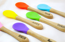 Load image into Gallery viewer, Personalized Baby Spoon, Engraved Baby Spoon, New Baby Gift, Baby Shower Gift, Personalized Baby Gift, Gifts for Baby, Gifts for Baby