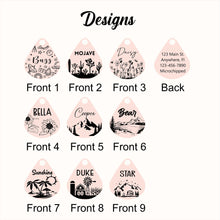 Load image into Gallery viewer, Scenic Tear Drop Dog Tag