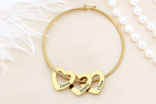 Load image into Gallery viewer, Personalized Bracelet, Custom Bracelet, Engraved Bracelet, Mom Gift, Grandma Gift, Mom Birthday Gift, Mom valentine Gift,