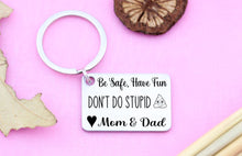 Load image into Gallery viewer, Don't do stupid shit love Mom, Funny Gift for Your Kids.