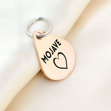 Load image into Gallery viewer, Personalized Tear Drop Pet Tag