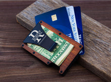 Load image into Gallery viewer, Wallet Money Clip - Mens Personalized Card Holder