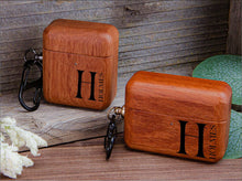 Load image into Gallery viewer, Air Pod Case Gen 2, Air Pod Pro Case, Custom Engraved Wood Earbud Case