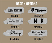 Load image into Gallery viewer, Mens Beard Comb, Groomsmen Gifts for Him Boyfriend, Husband Birthday Gifts, Personalized Fold Beard Comb, Groomsman Gift, Beard Gifts