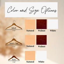 Load image into Gallery viewer, Personalized Bridesmaid and Groomsman Hangers