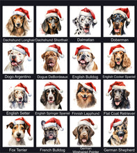 Load image into Gallery viewer, Golden Retriever Ornament - 100 different Breed Custom Ornament - Water Color Photo