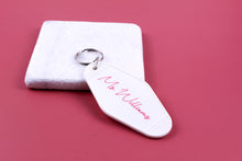 Load image into Gallery viewer, Personalized Best Teacher Ever Motel Keychain - Gift for Teacher, Christmas Gift for Teacher