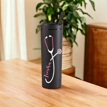 Load image into Gallery viewer, Personalized Nurse Tumbler,  Nurse Gift Nurse Appreciation Gift for Nursing Student Gifts for RN Gift, Doctor Gift, Nurse graduation