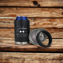 Load image into Gallery viewer, Groomsmen Can Cooler Holder •