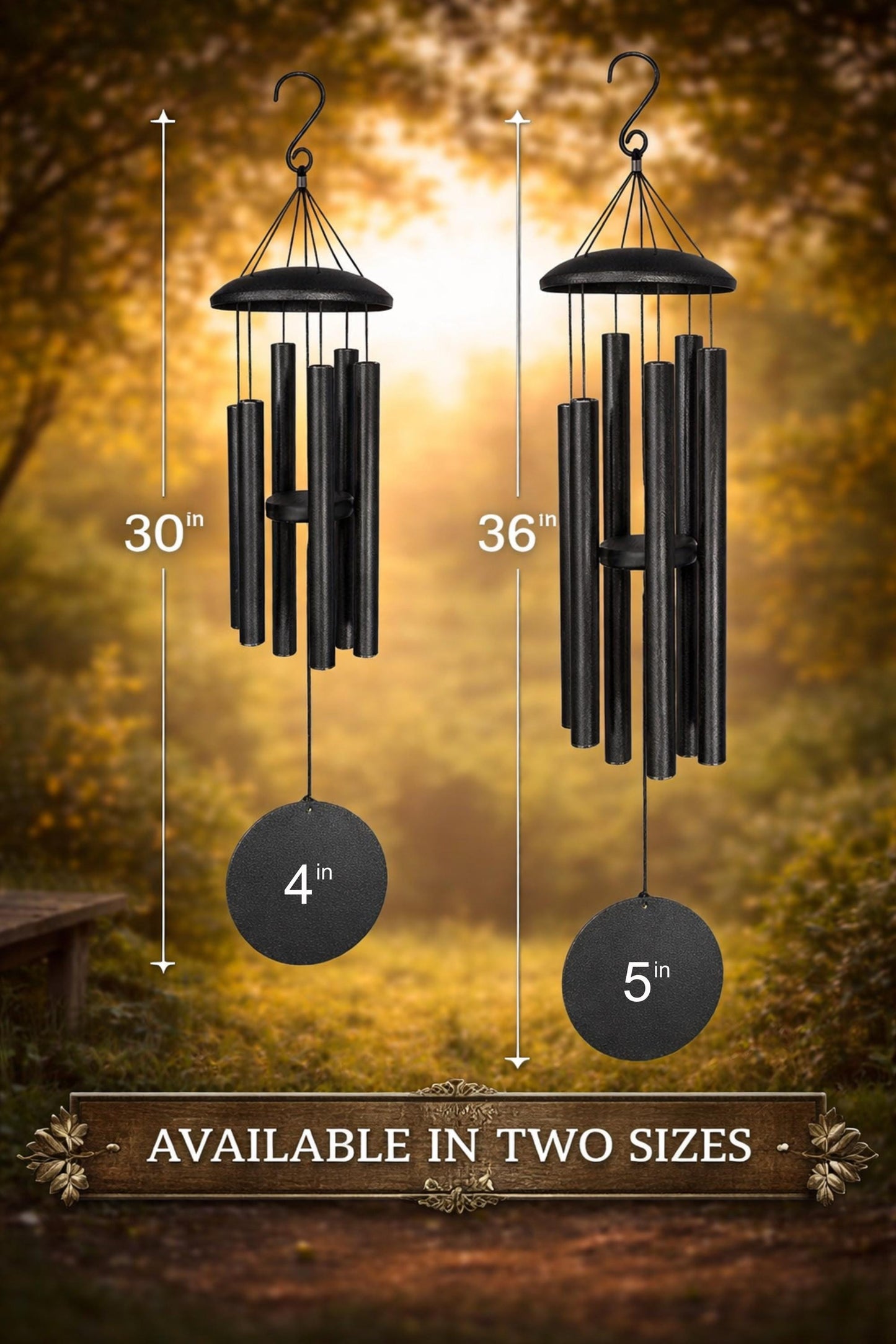 Cat Memorial Wind Chime with Photo | Personalized Cat Memorial Gift | Cat Loss Sympathy Gift