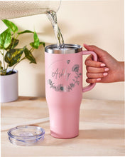 Load image into Gallery viewer, Personalized 40oz Tumbler With Handle, Lid and Straw
