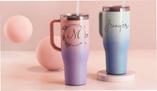 Load image into Gallery viewer, Personalized 40oz Tumbler With Handle, Lid and Straw
