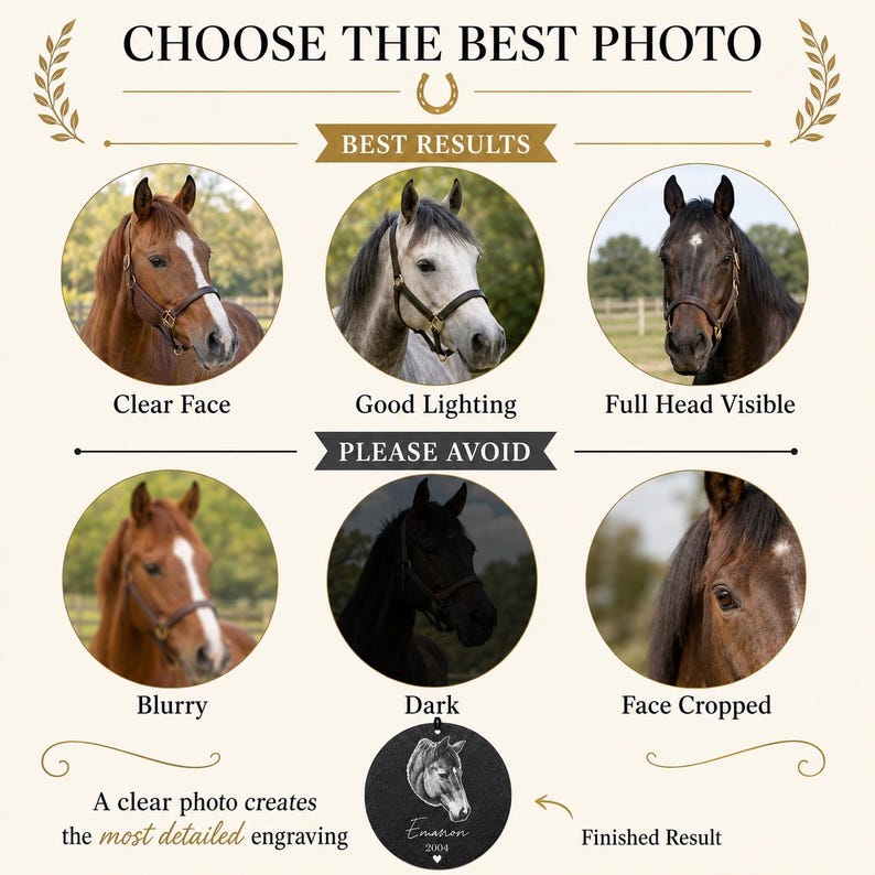 Horse Memorial Wind Chime with Photo | Personalized Horse Loss Gift | Equine Sympathy Gift