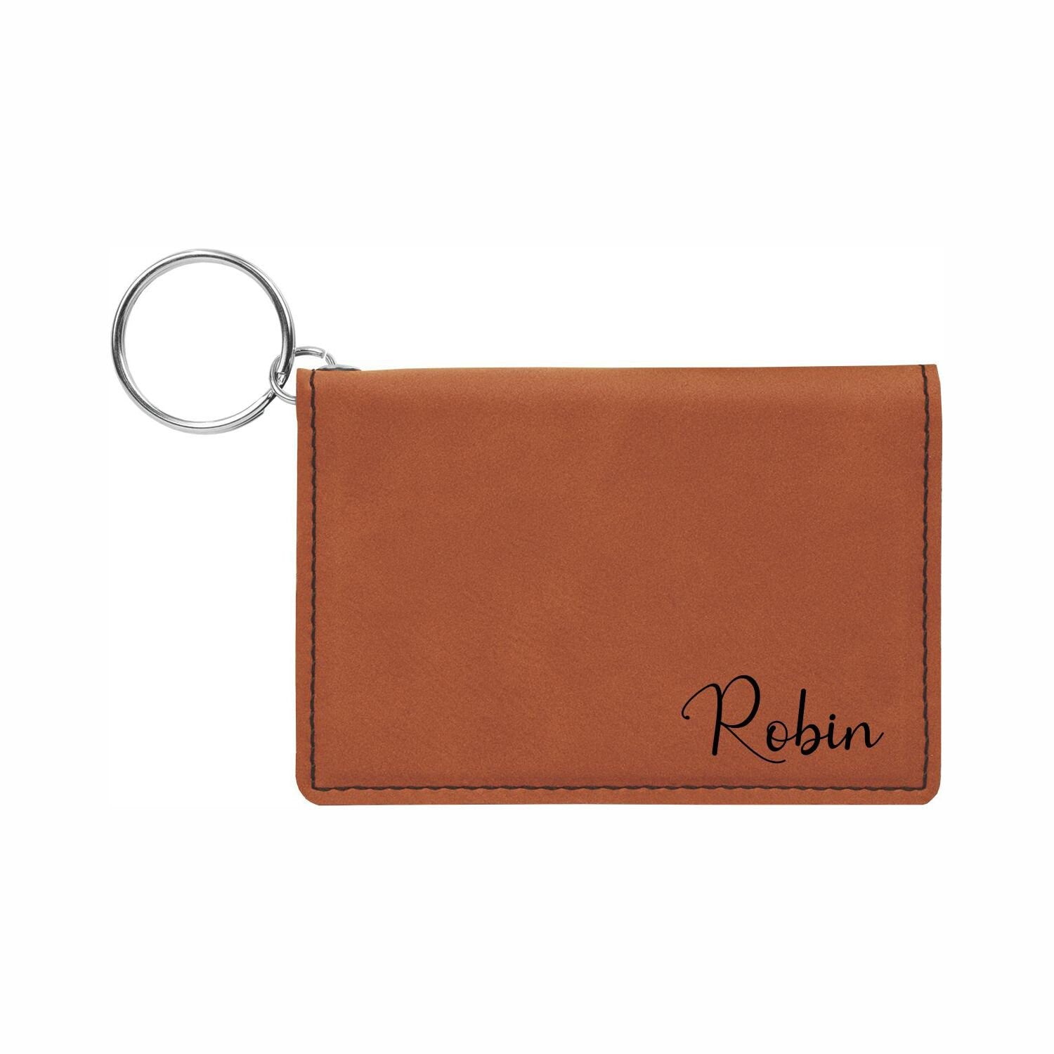 Personalized Keychain Wallet - a thoughtful custom gift