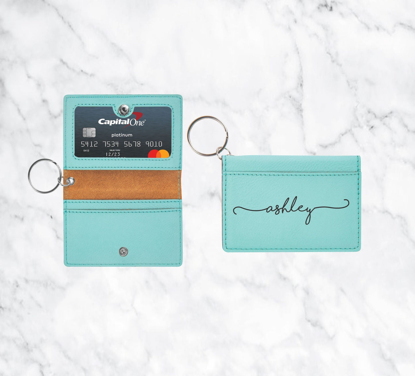 Personalized Keychain Wallet