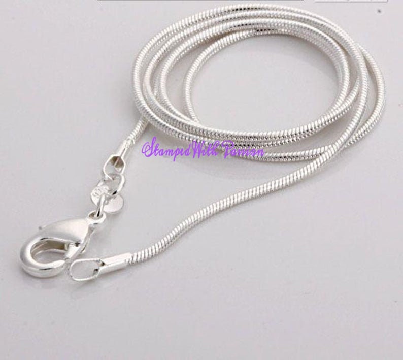 Personalized Dance Necklace: Sterling Silver - personalization example