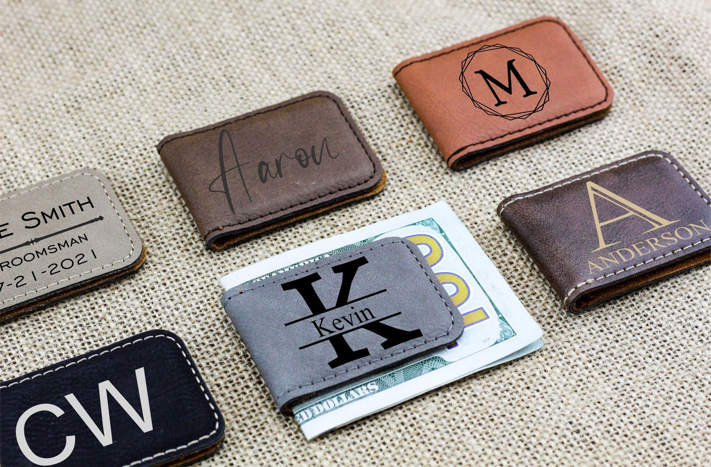 Engraved Groomsmen Money Clip