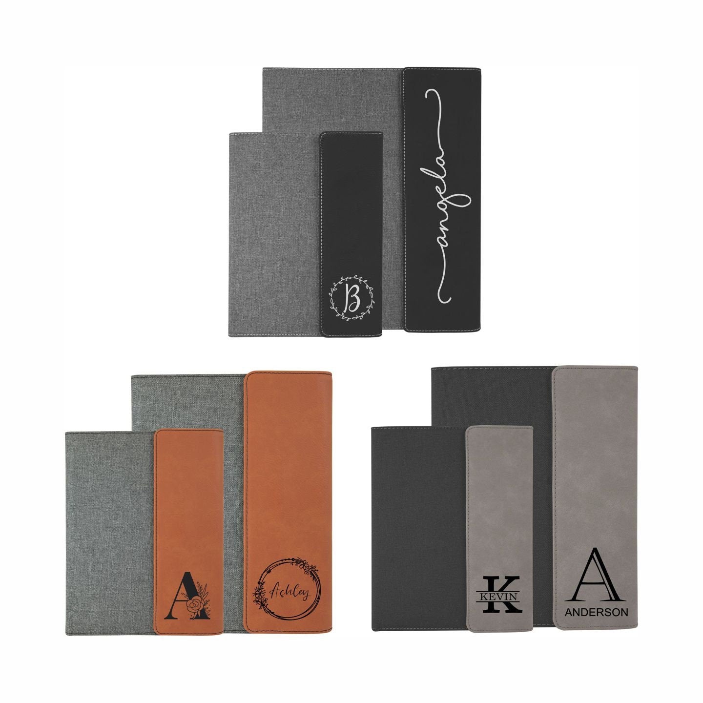 Personalized Portfolio with refillable notepad - a thoughtful custom gift